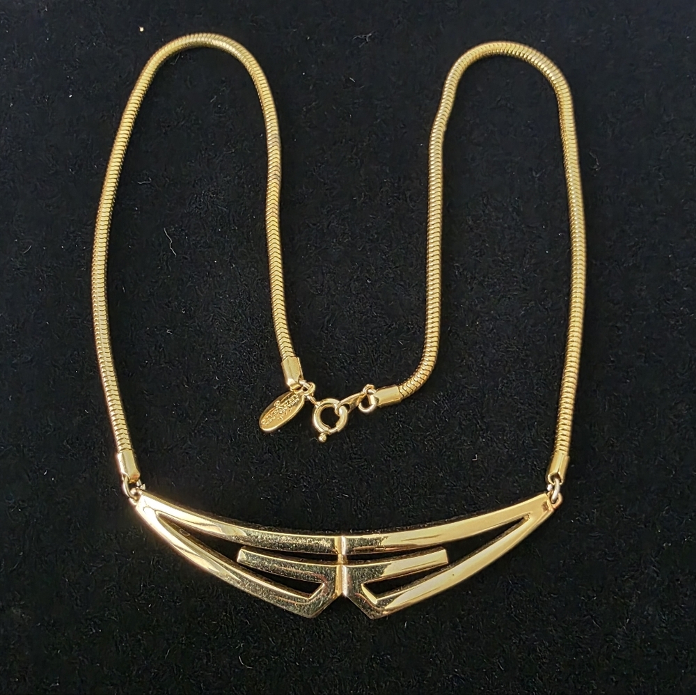 Auth Givenchy 1976 Runway Necklace